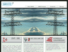 Tablet Screenshot of amicoindia.com
